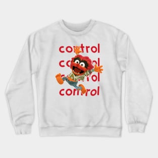 Animan in Control Crewneck Sweatshirt